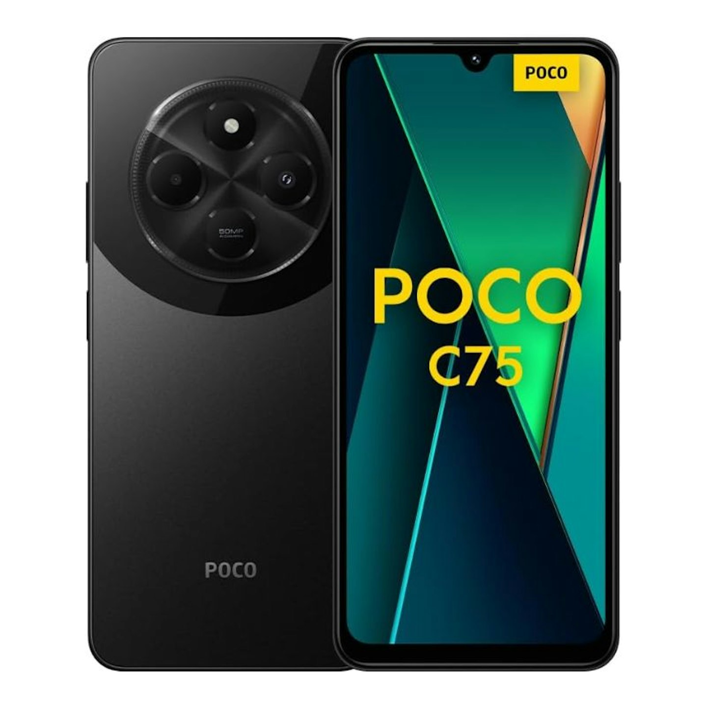 Xiaomi POCO C75 4G Black-Smartphone