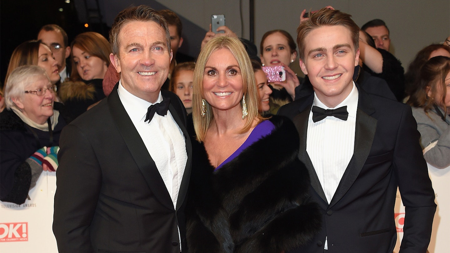 Bradley walsh wife and son