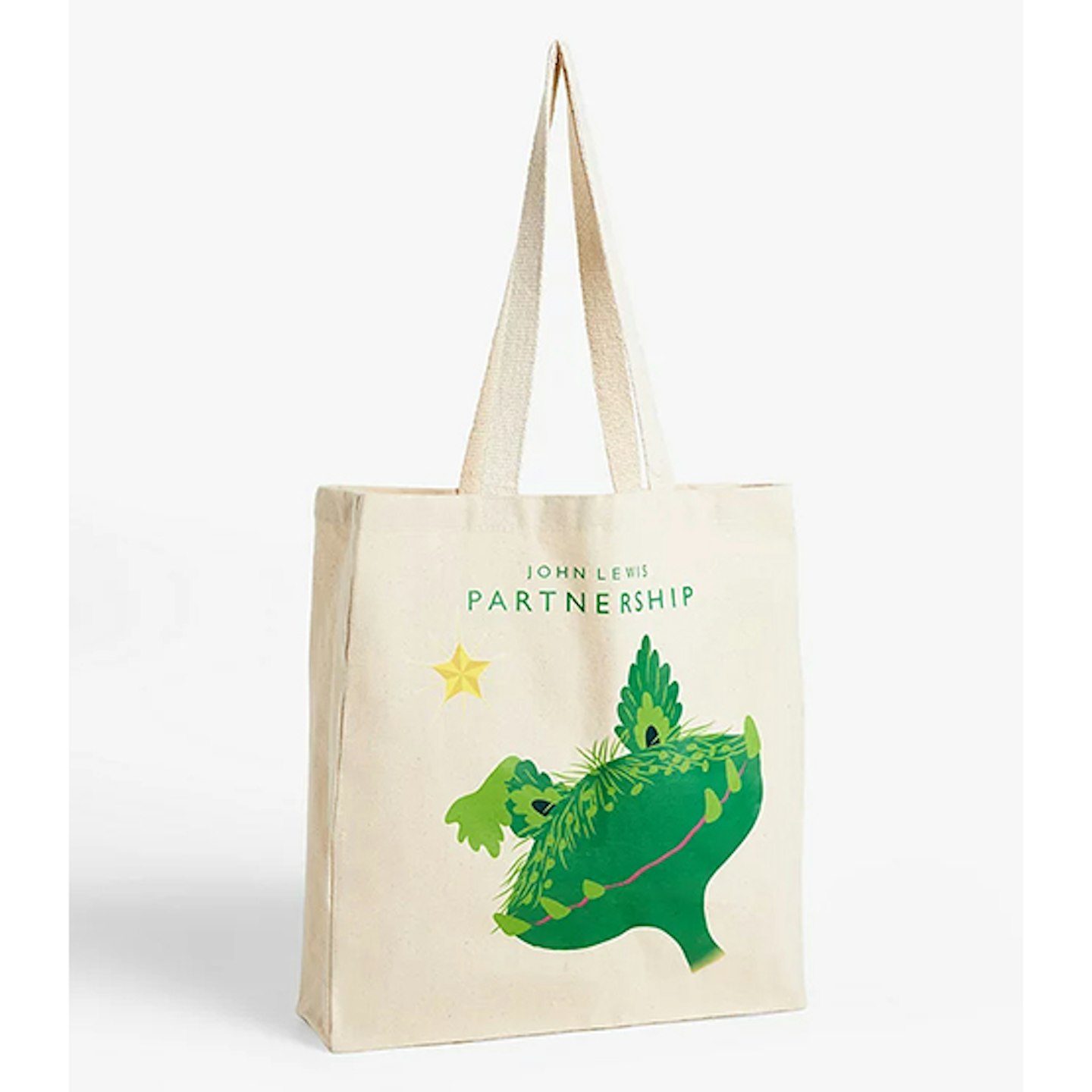 John Lewis Christmas Advert 2023 Snapper Character Tote Bag