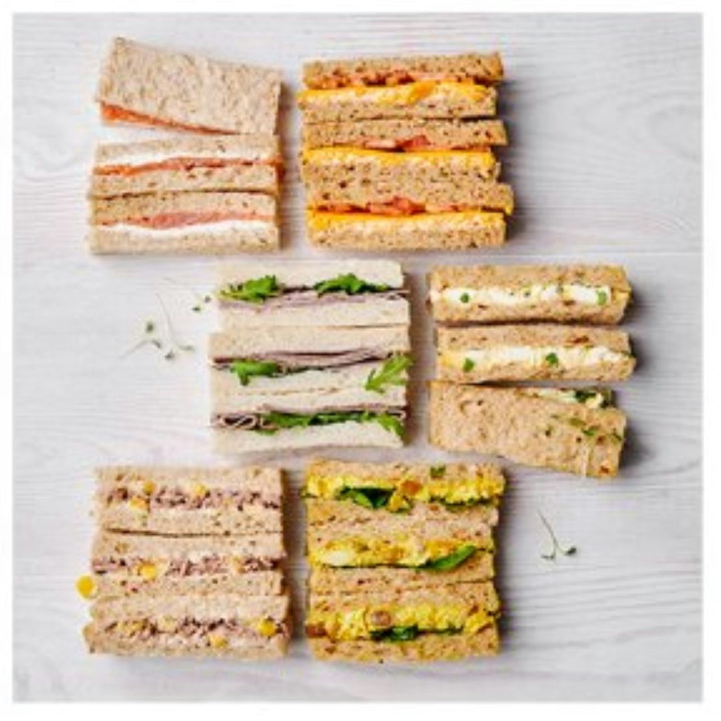 Finger Sandwich Selection, 18 pieces