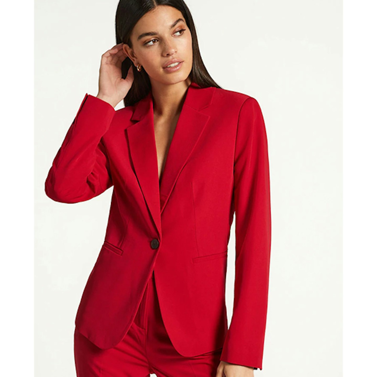 Red blazer