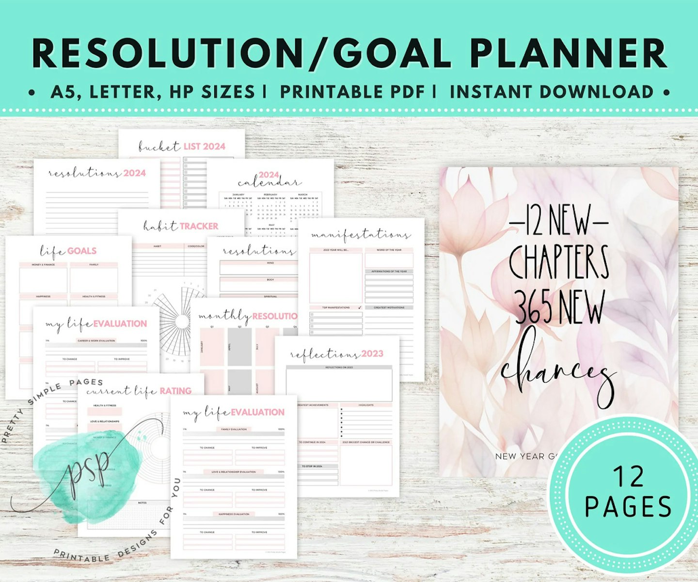 Wedding Planner Printable | Printable Wedding Planner Pages | Wedding Plan  Bundle | Wedding Planning Book | Wedding Planner PDF, A4,A5, 2024