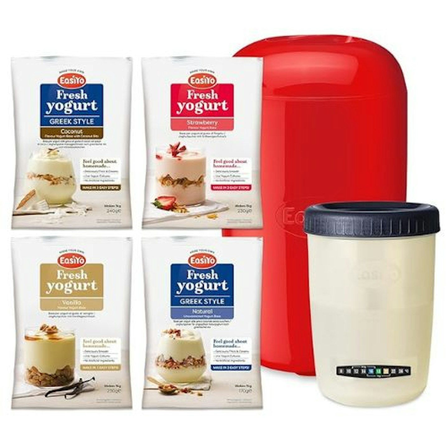 EasiYo Red Yoghurt Maker