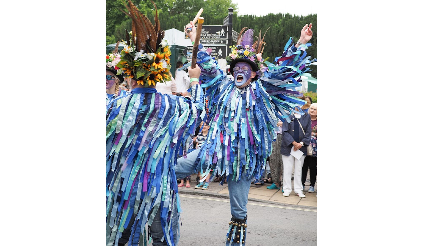 Modern day Morris dancing