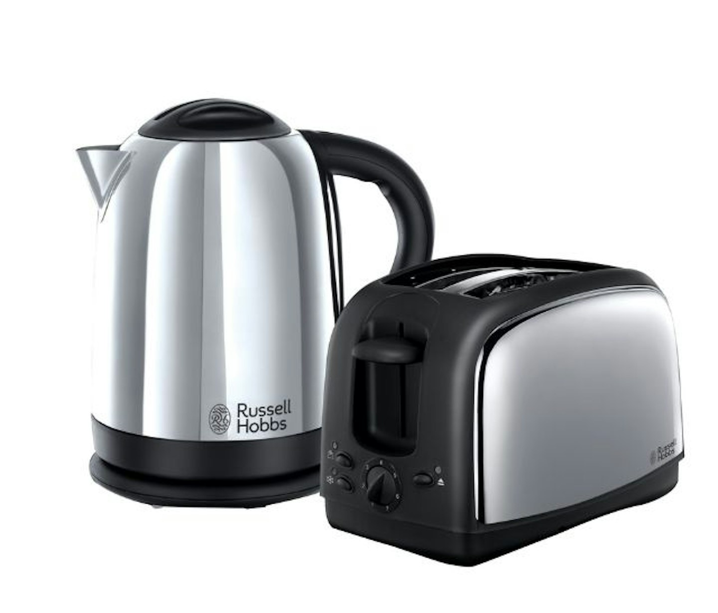 Russell Hobbs Lincoln 21830 Kettle And Toaster Set - Silver