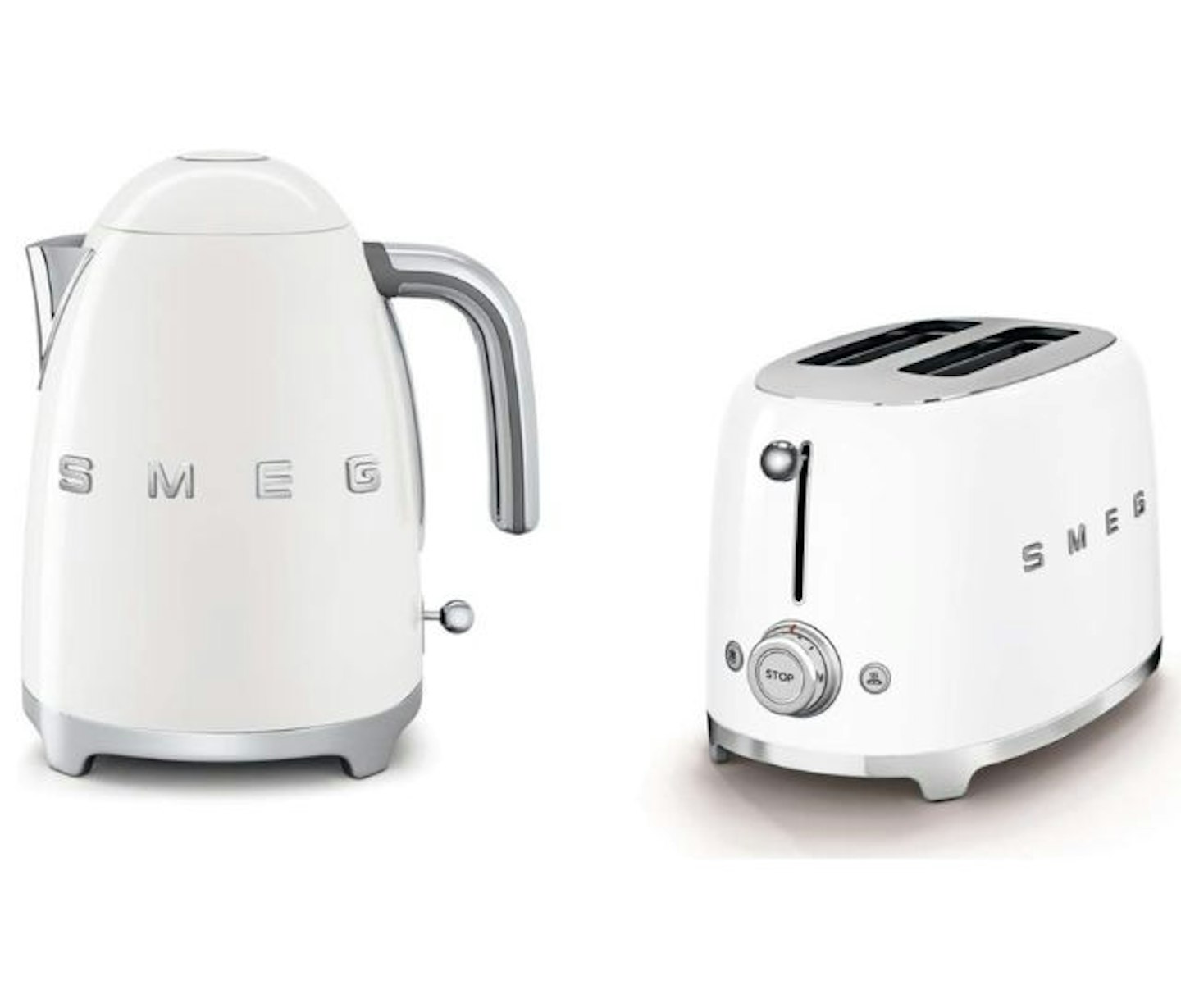 Smeg Kettle and Two-Slice Toaster set