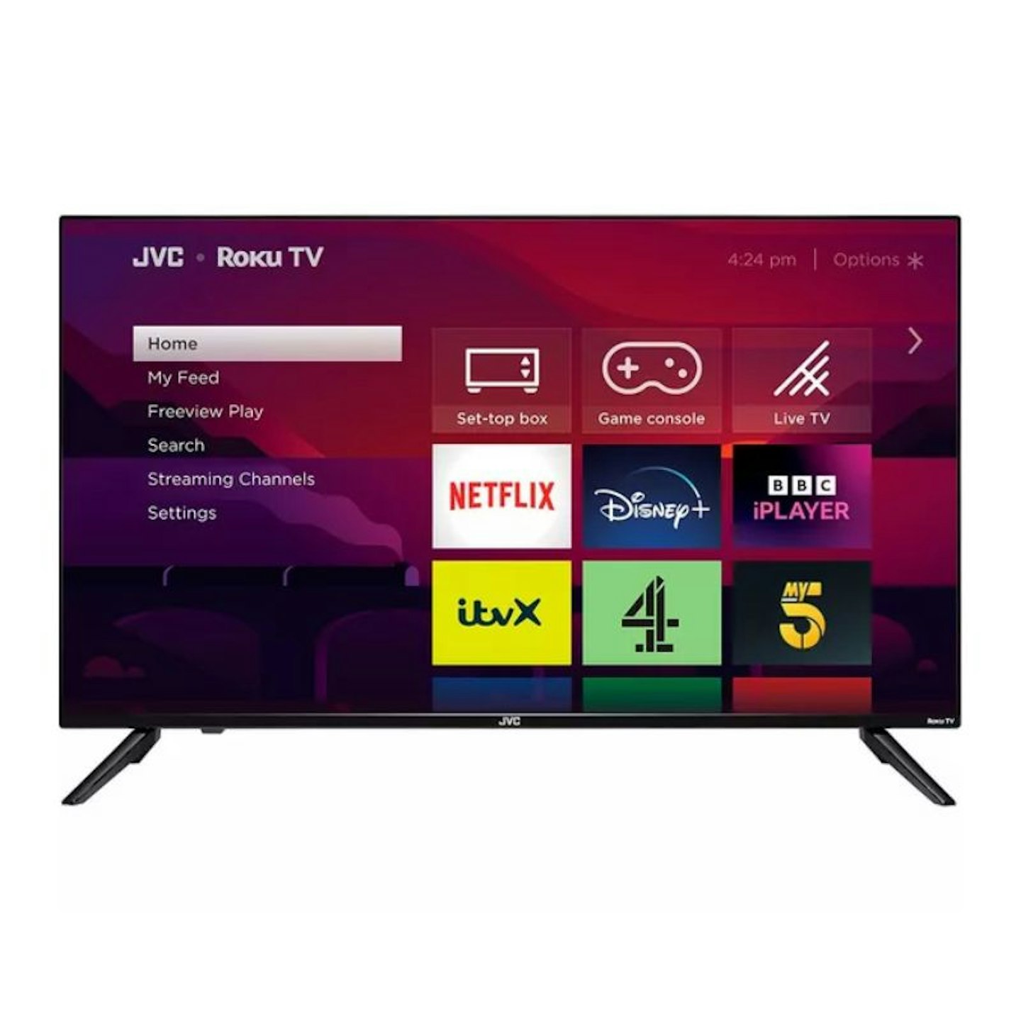 JVC LT-40CR330 Roku TV 40-inch smart TV