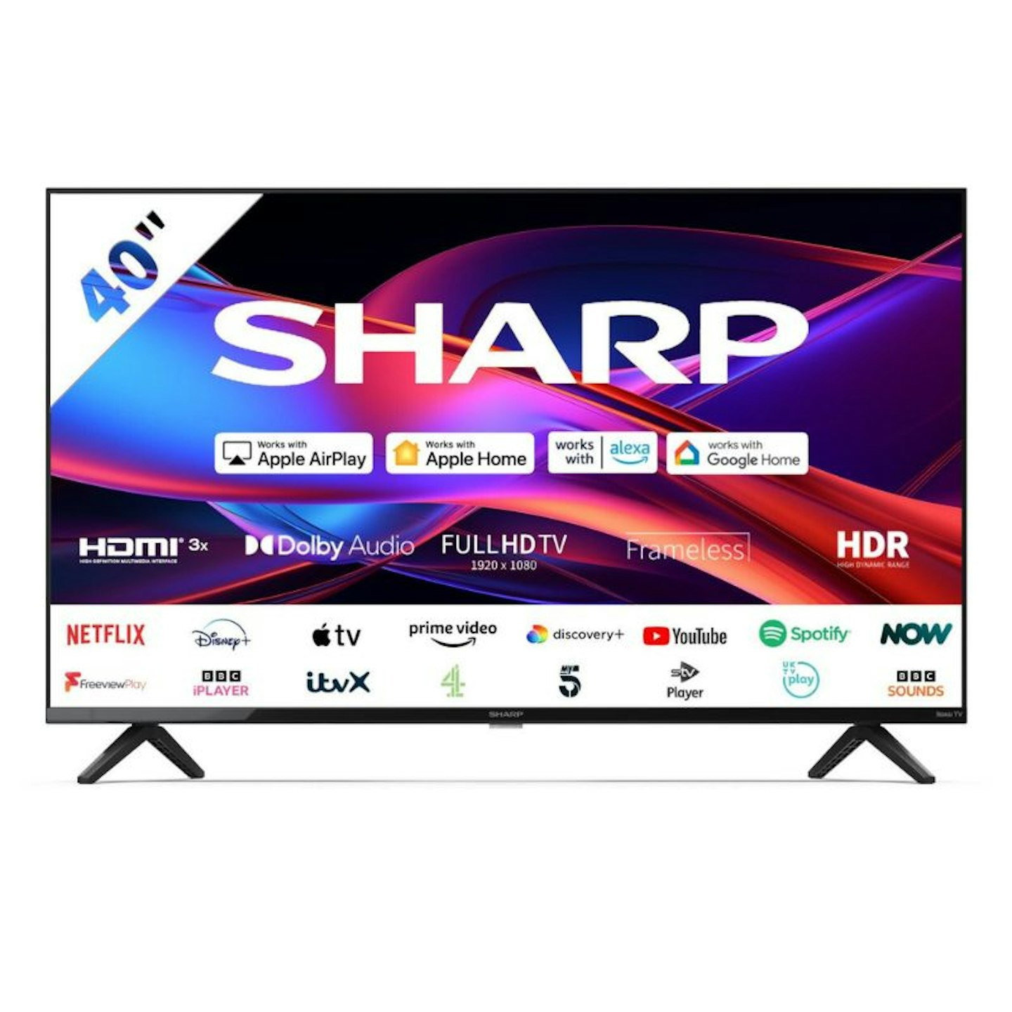 Sharp 40GD2225K 40-inch LED Smart Television