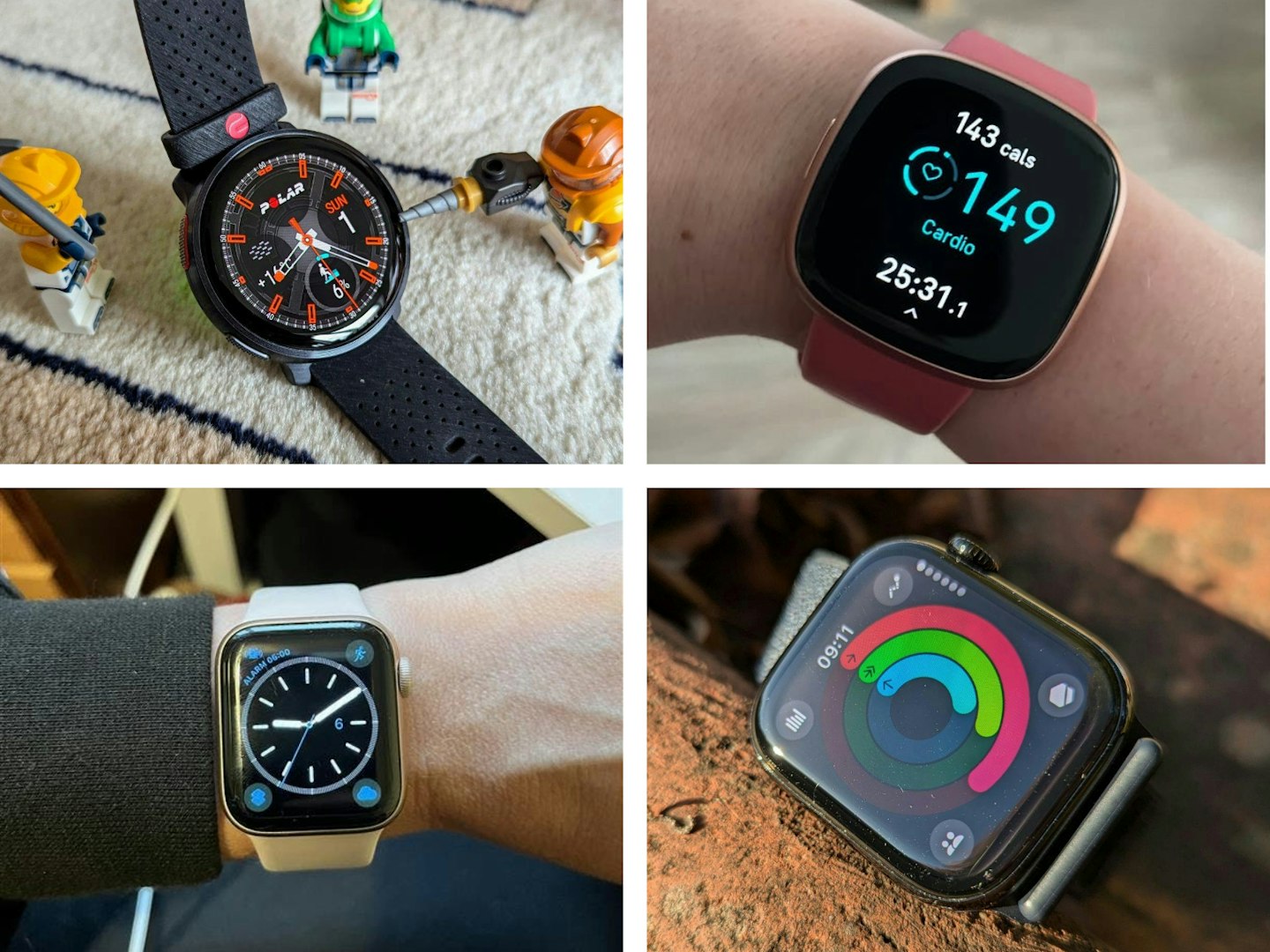 Polar Vantage V3, Fitbit Versa, Apple Watch Series 10, Apple Watch Series 9. Best smartwatches for women