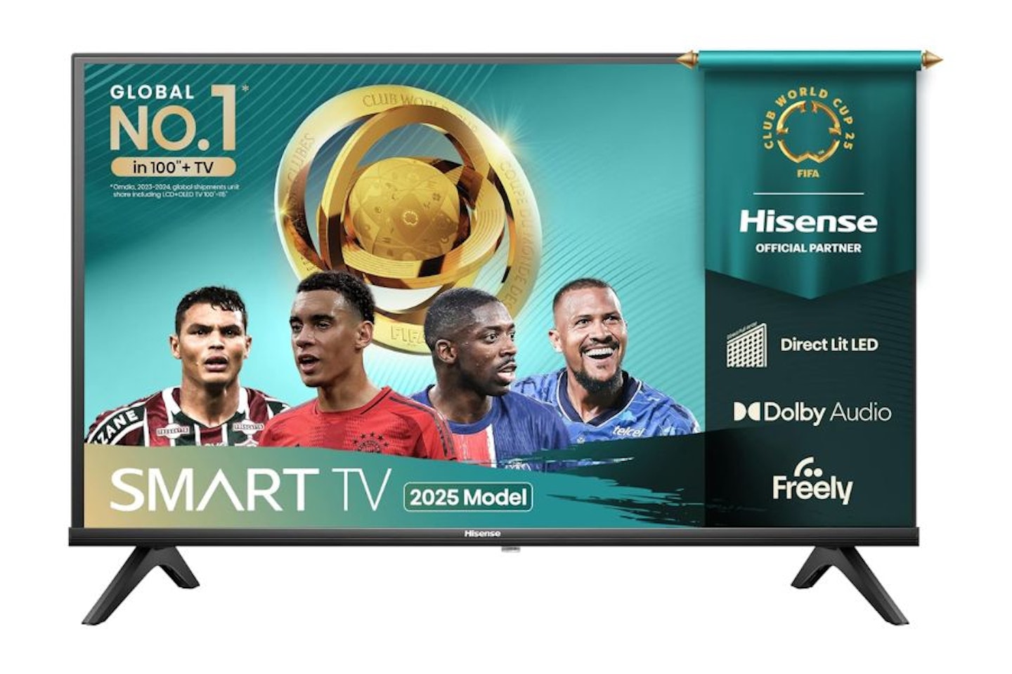 Hisense 40E4QTUK FHD LED TV with Freely (2025 Model)