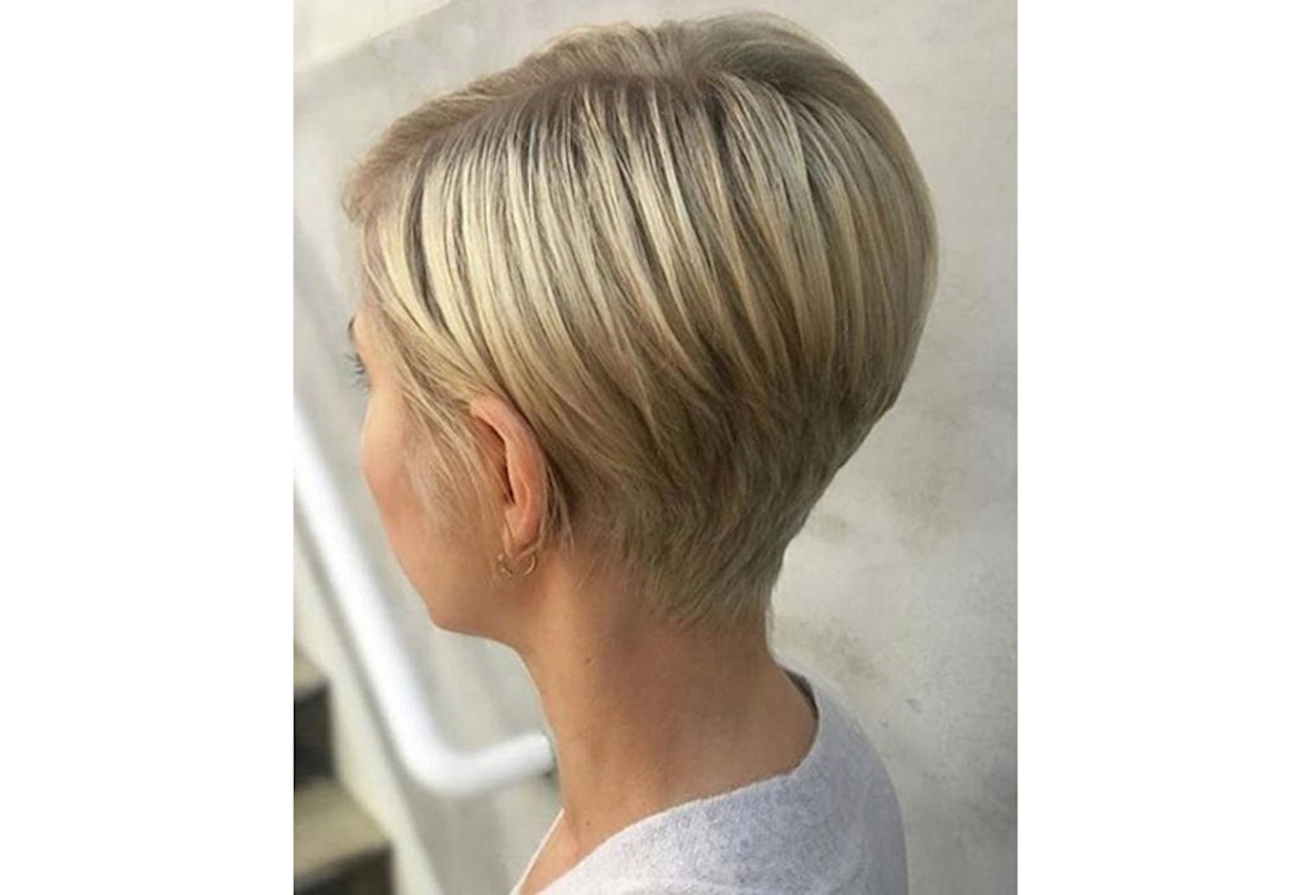 Sleek and short pixie 