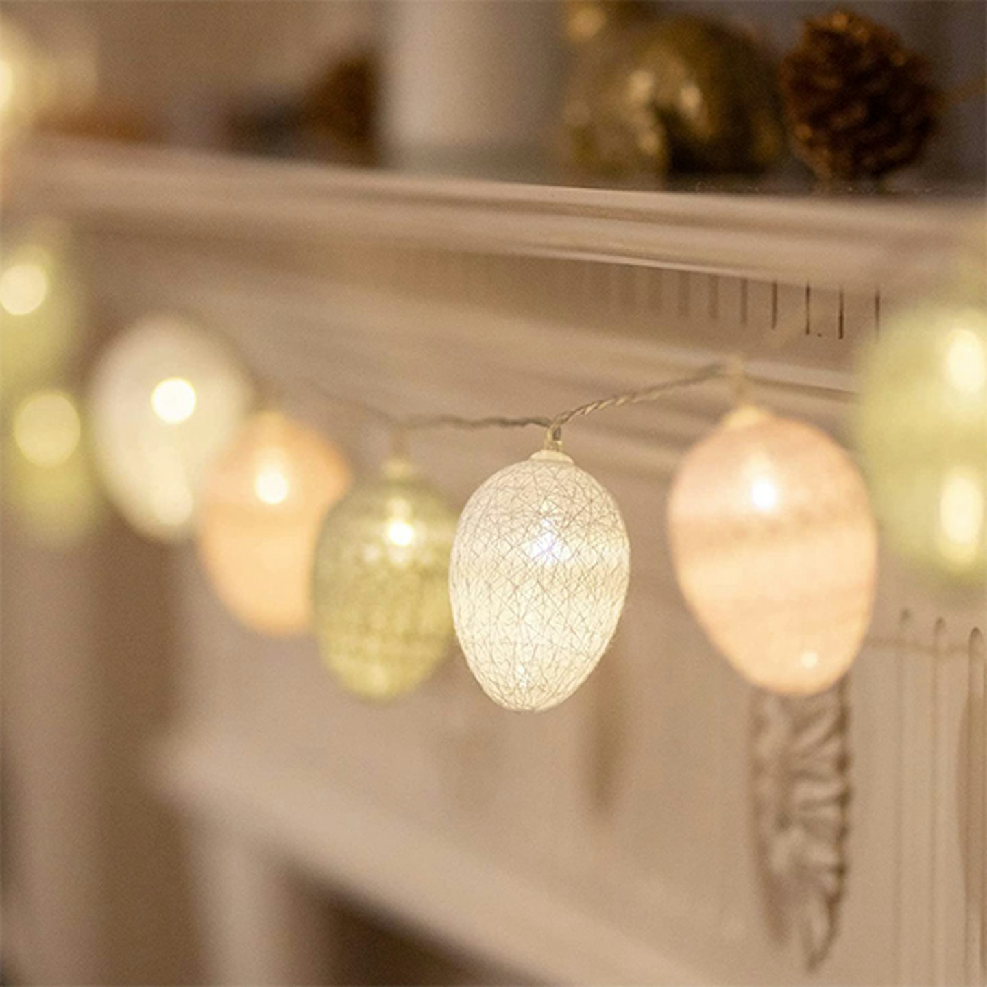 easter egg string lights - Easter decorations