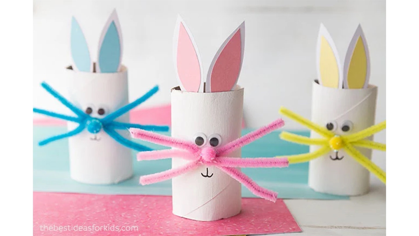 toilet roll bunny