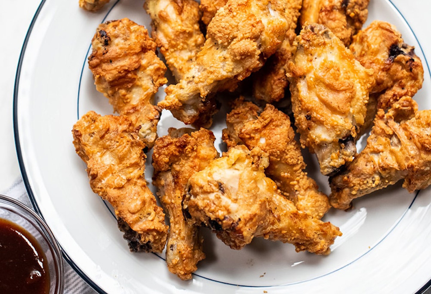 Parmesan chicken wings