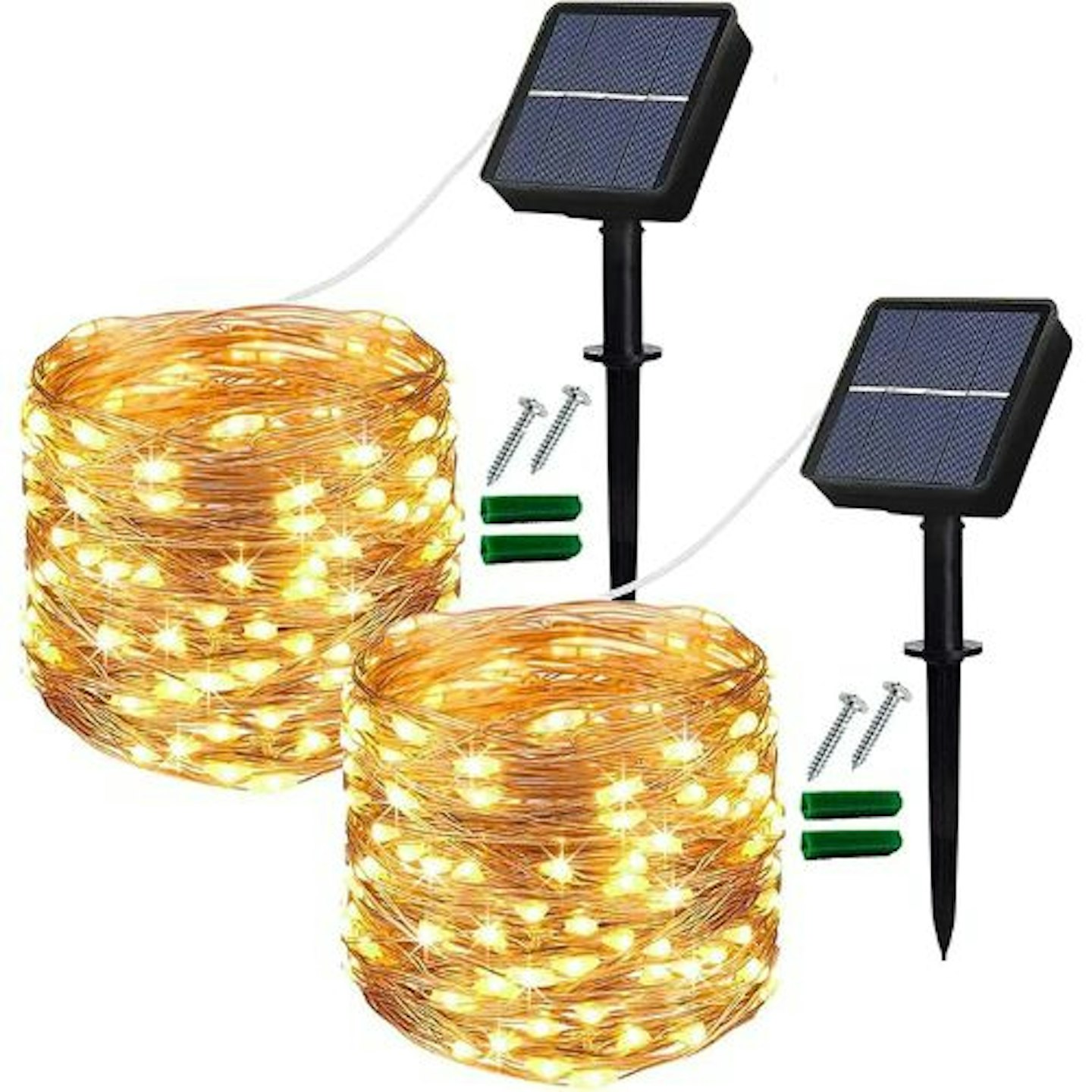 Lezonic Solar String Lights Outdoor
