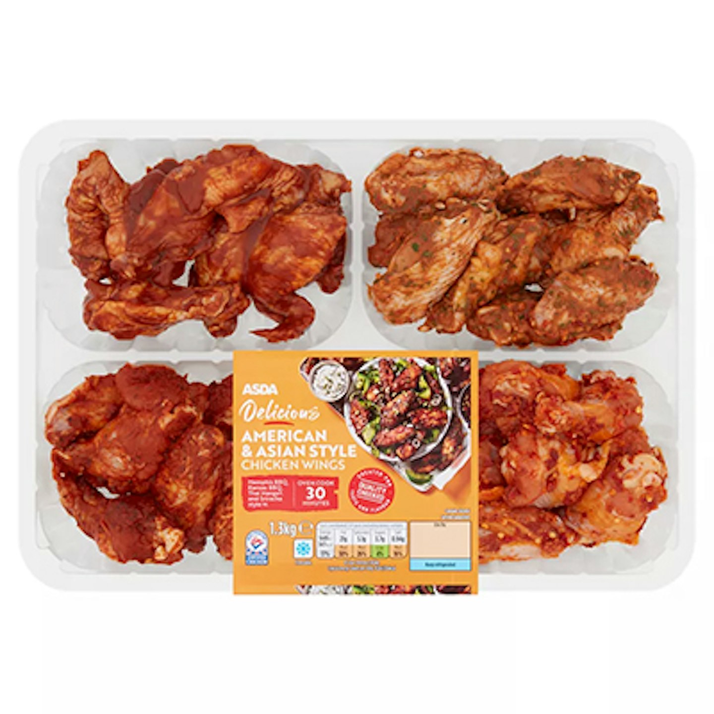 ASDA Delicious American & Asian Style Chicken Wings