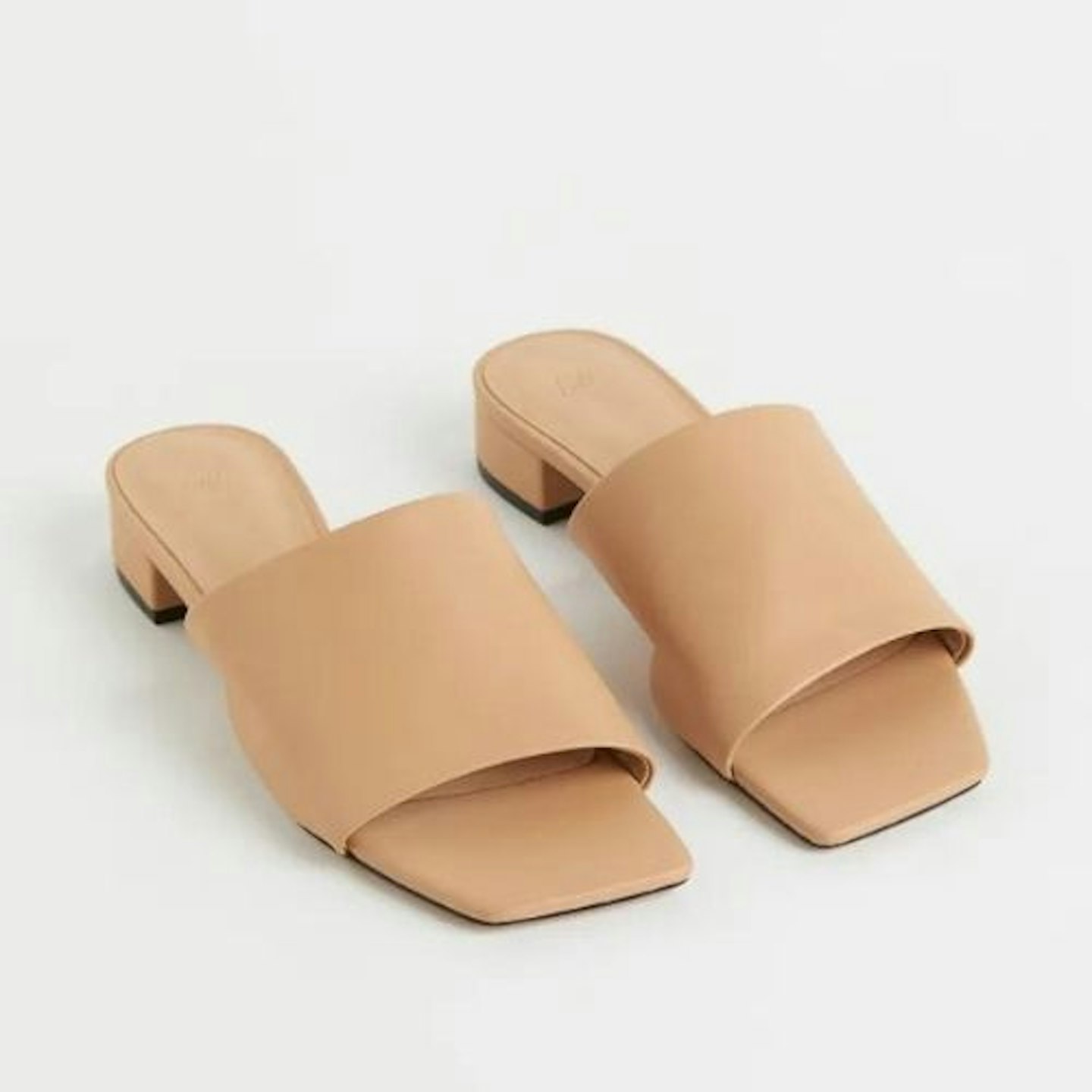 H&M Beige Mules