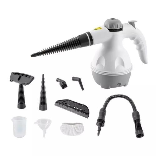 Sanitise and clean with a portable handheld steam cleaner Life Yours