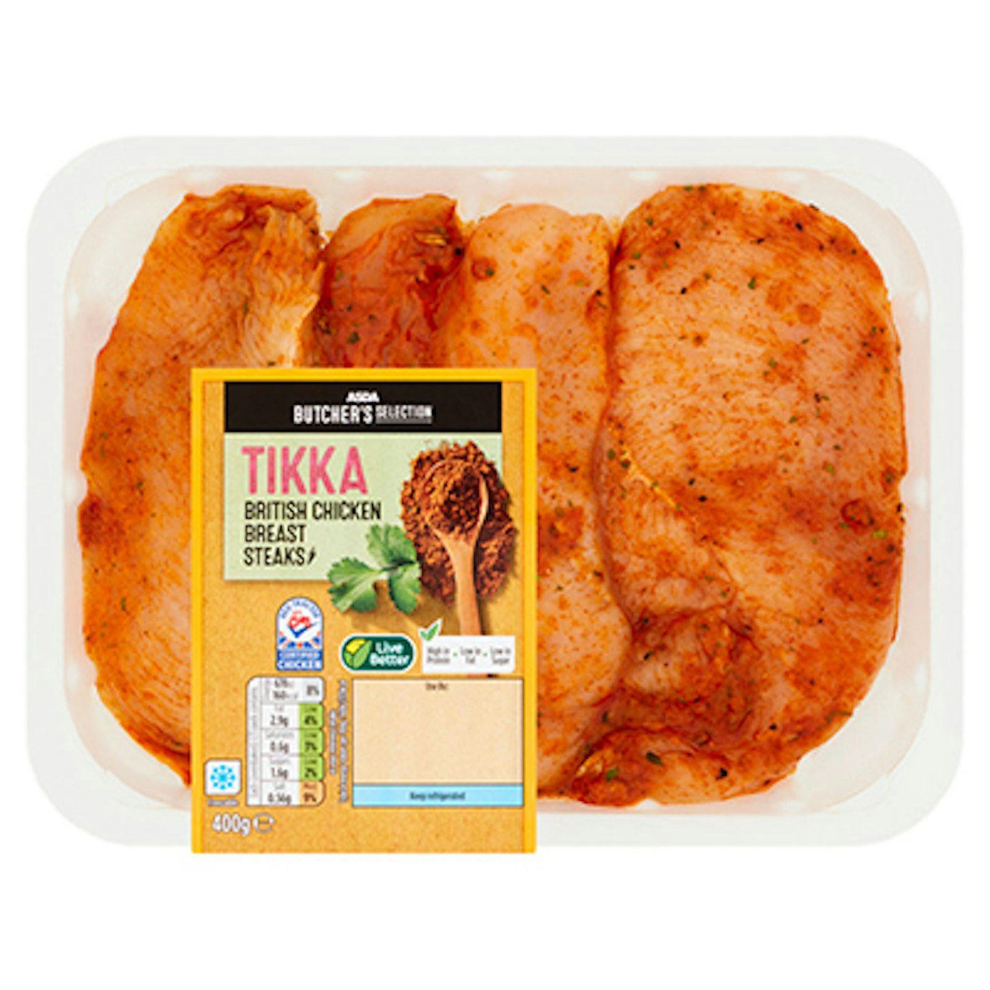 Asda bbq food chicken tikka breasts