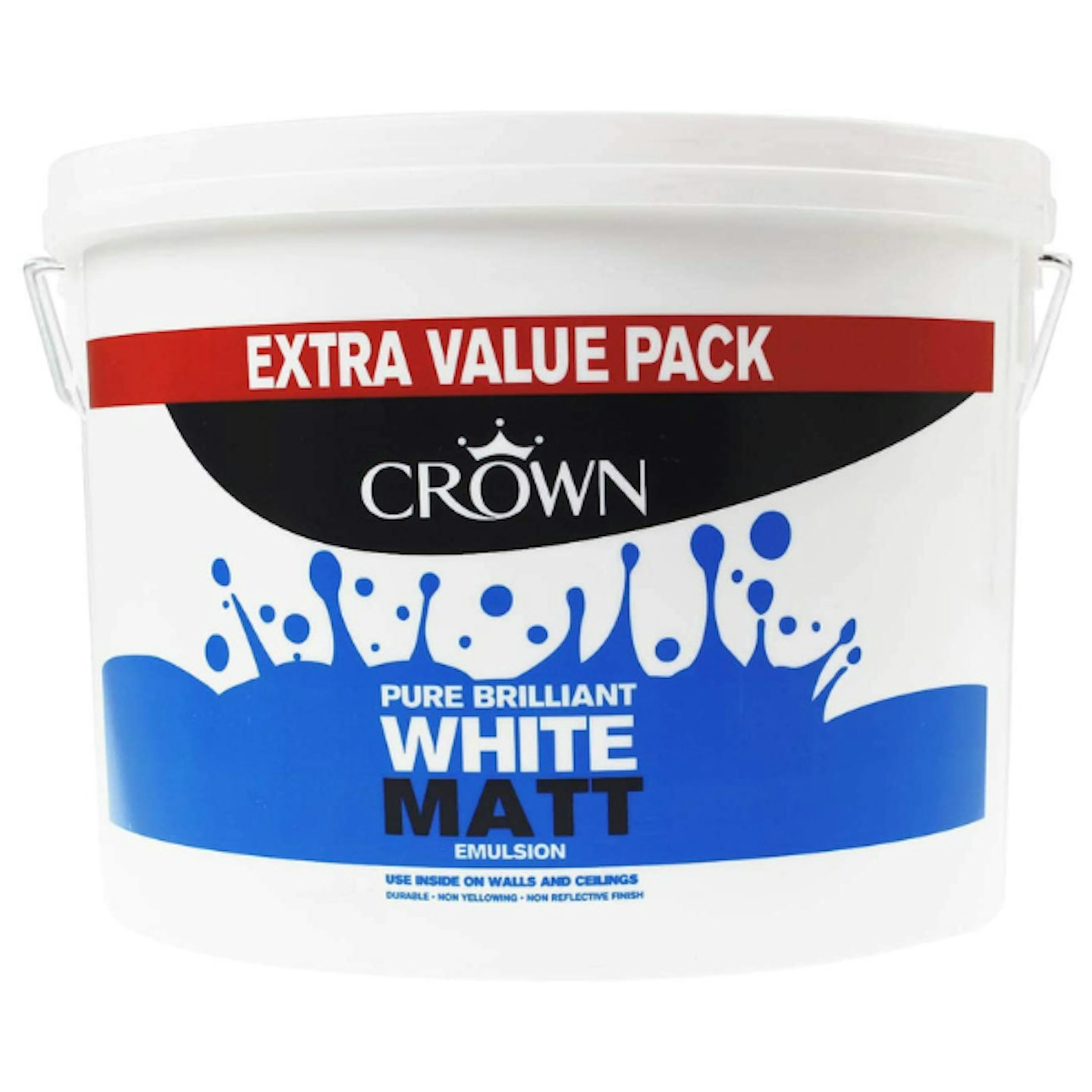 Crown White Matt emulsion paint