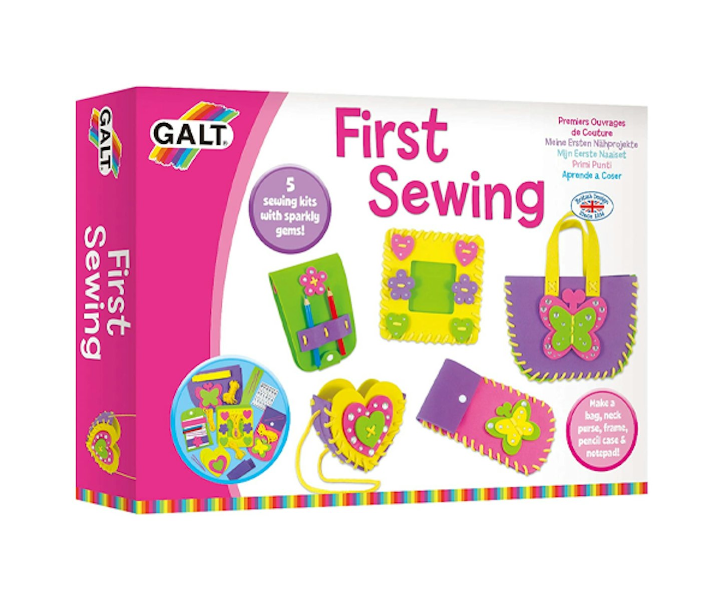 Galt Toys First Sewin Kids Craft Kits
