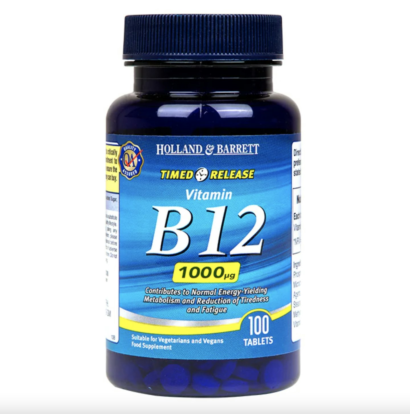 Holland & Barrett Timed Release Vitamin B12 100 Tablets