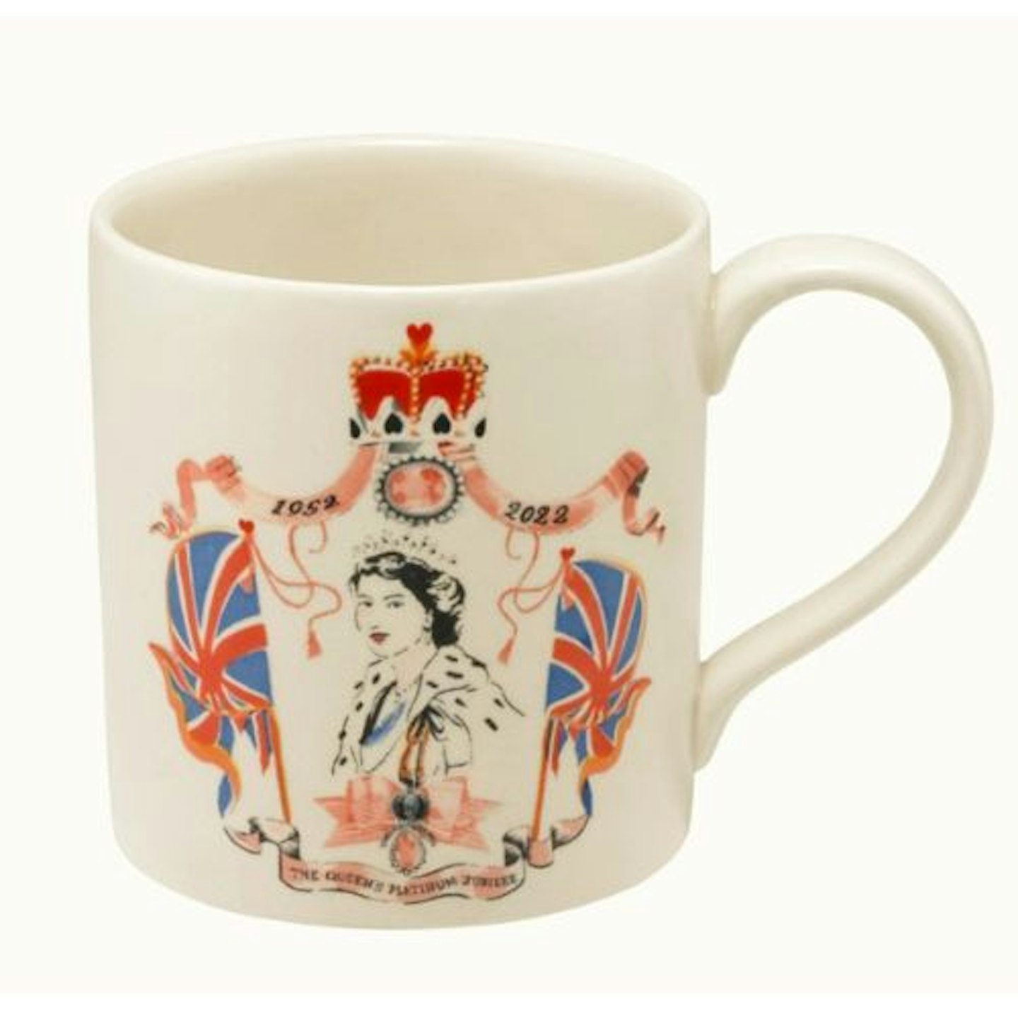 Jubilee Queen Placement Made in England Mug