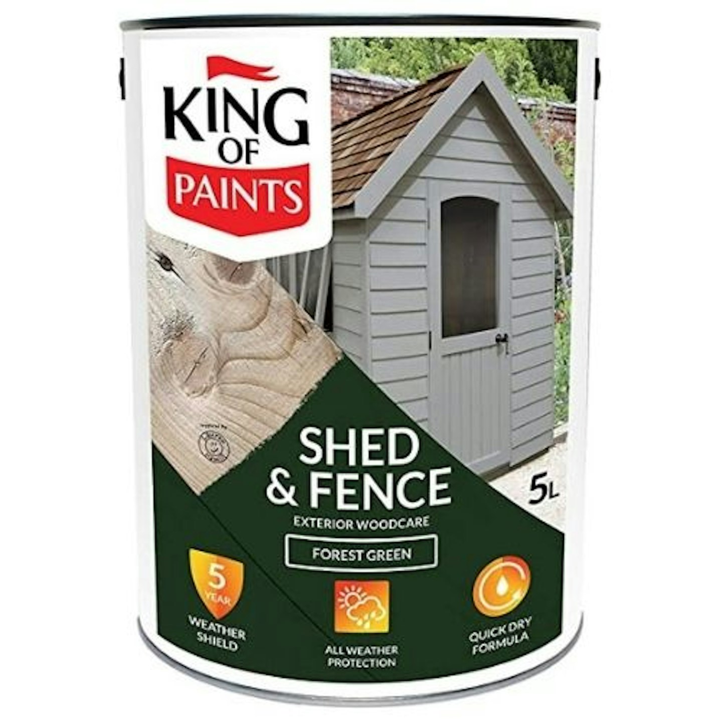 King Of Paints Garden Shed and Fence Paint