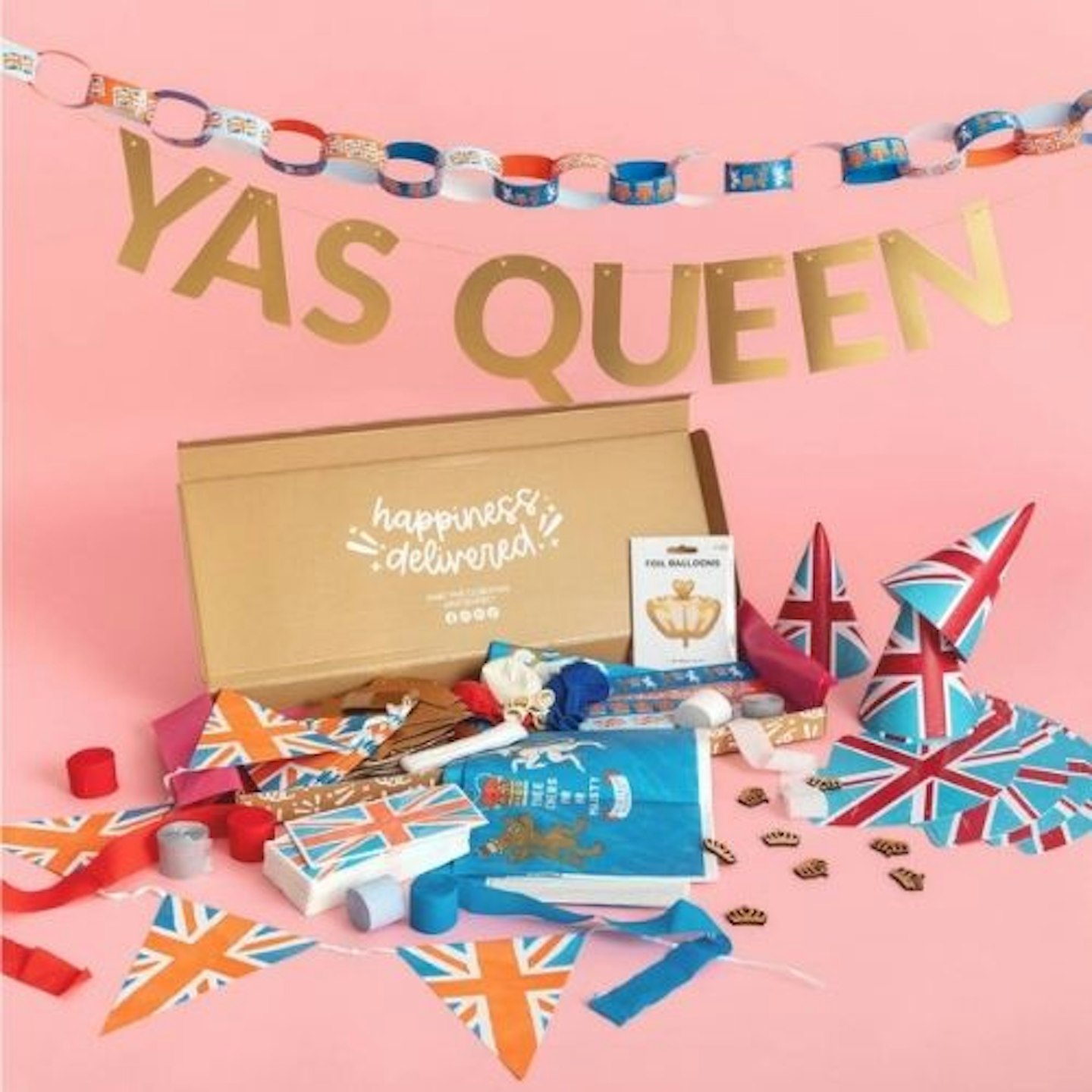 Queen's Jubilee Party In a Box