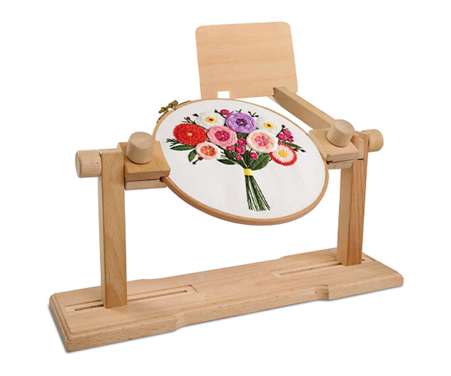 Rotated Embroidery Hoop Stand