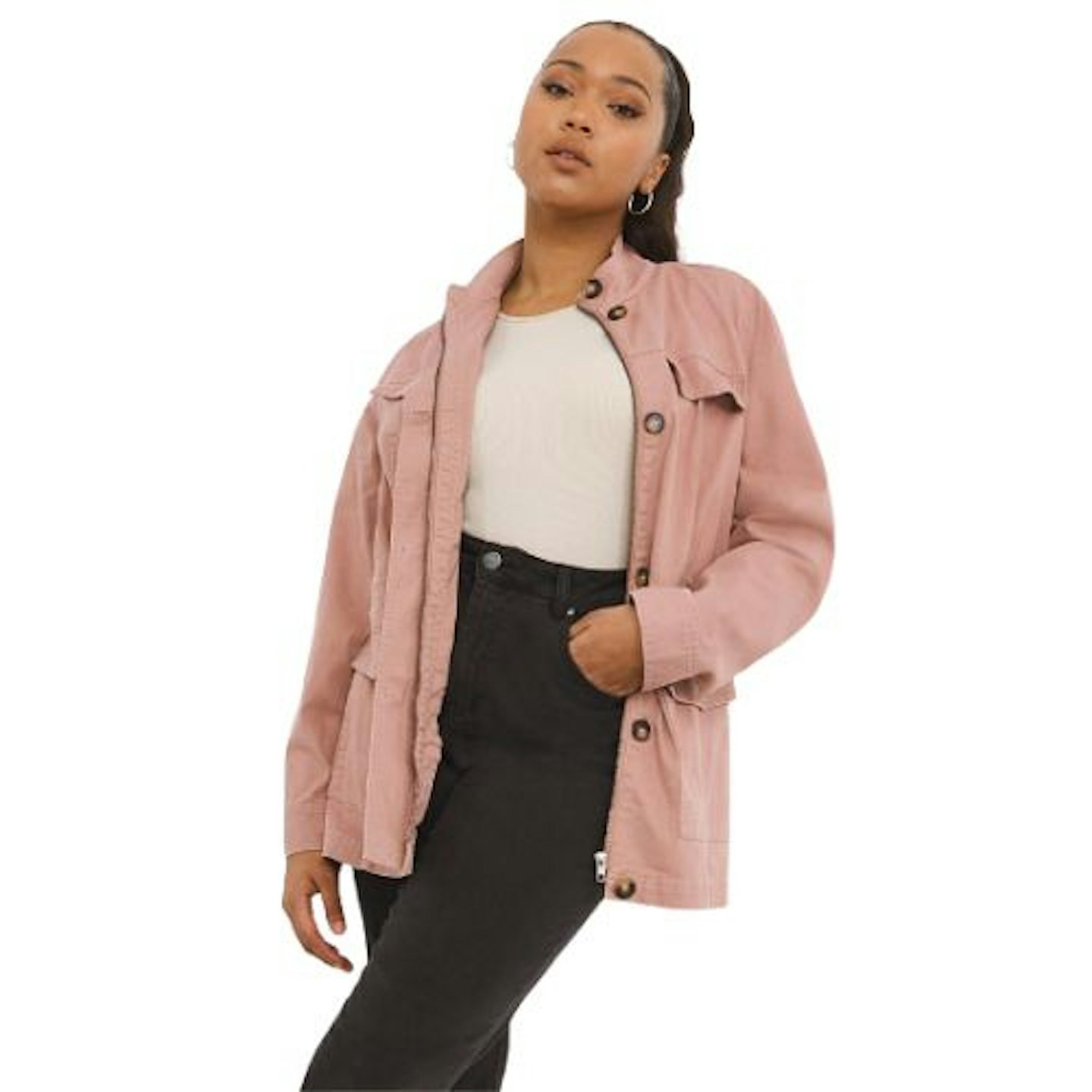 Blush Utility Jacket