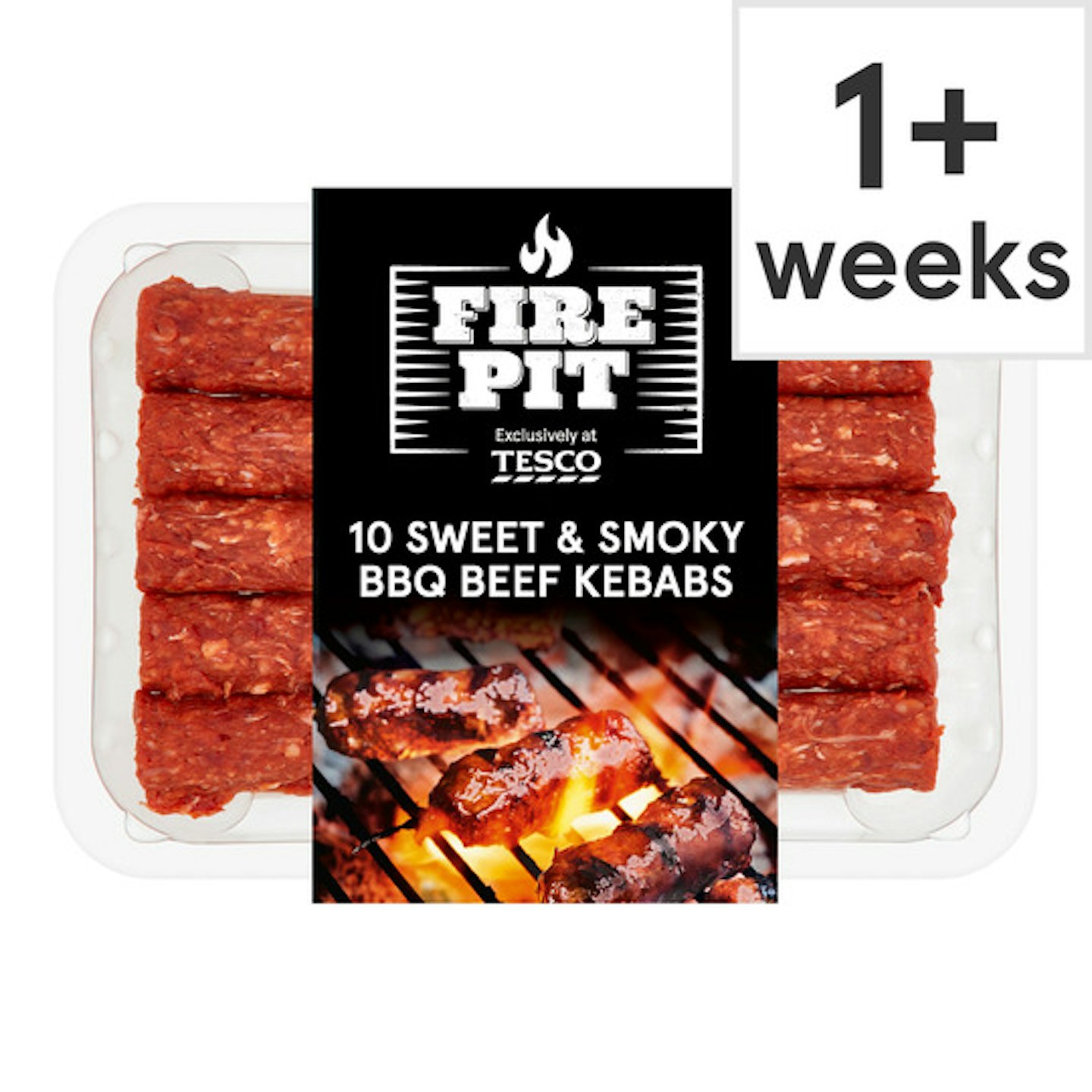 Tesco Fire Pit 10 Bbq Beef Kebabs