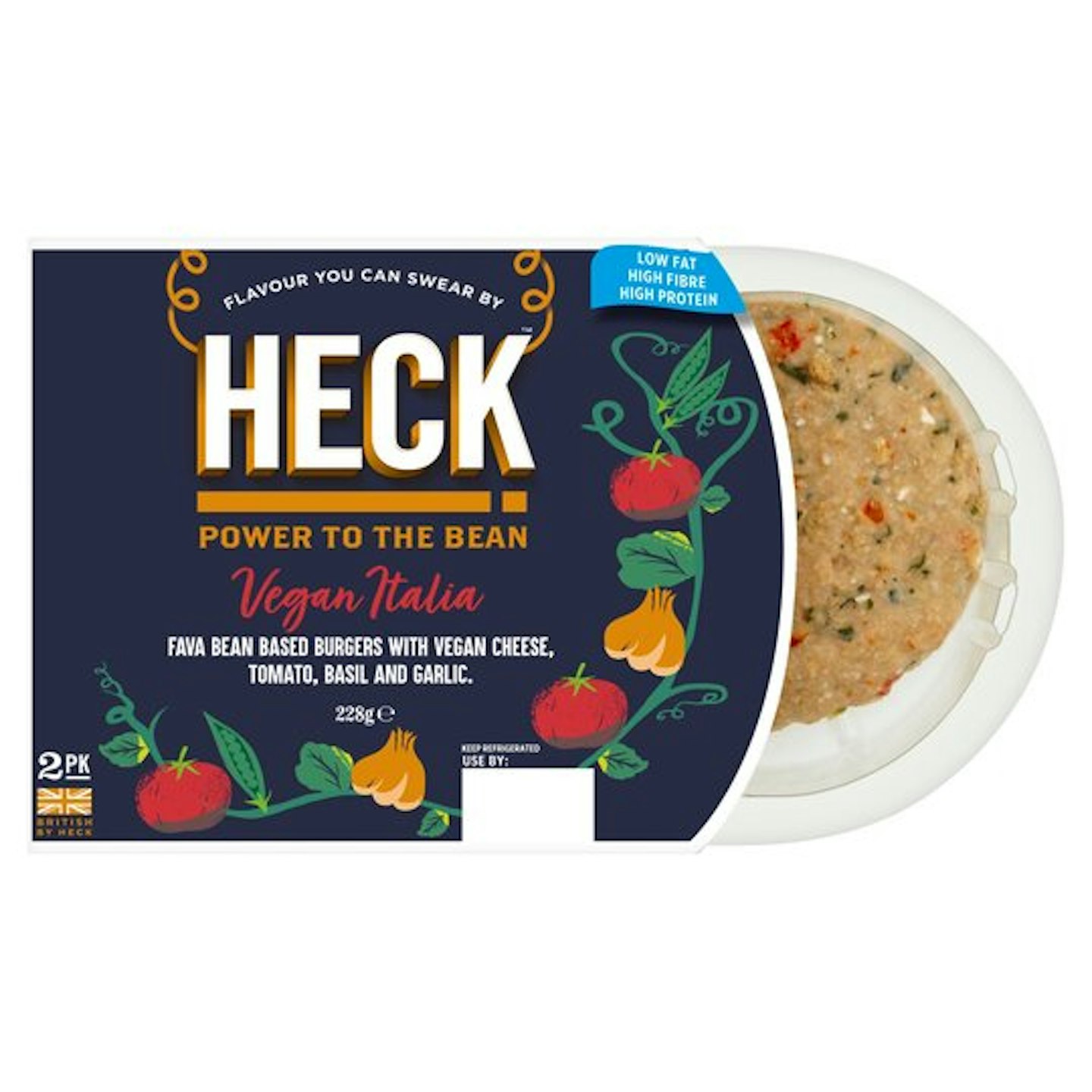 heck vegan italia burgers