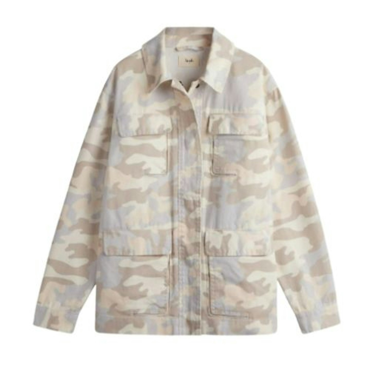 hush Reid Cargo Camouflage Jacket