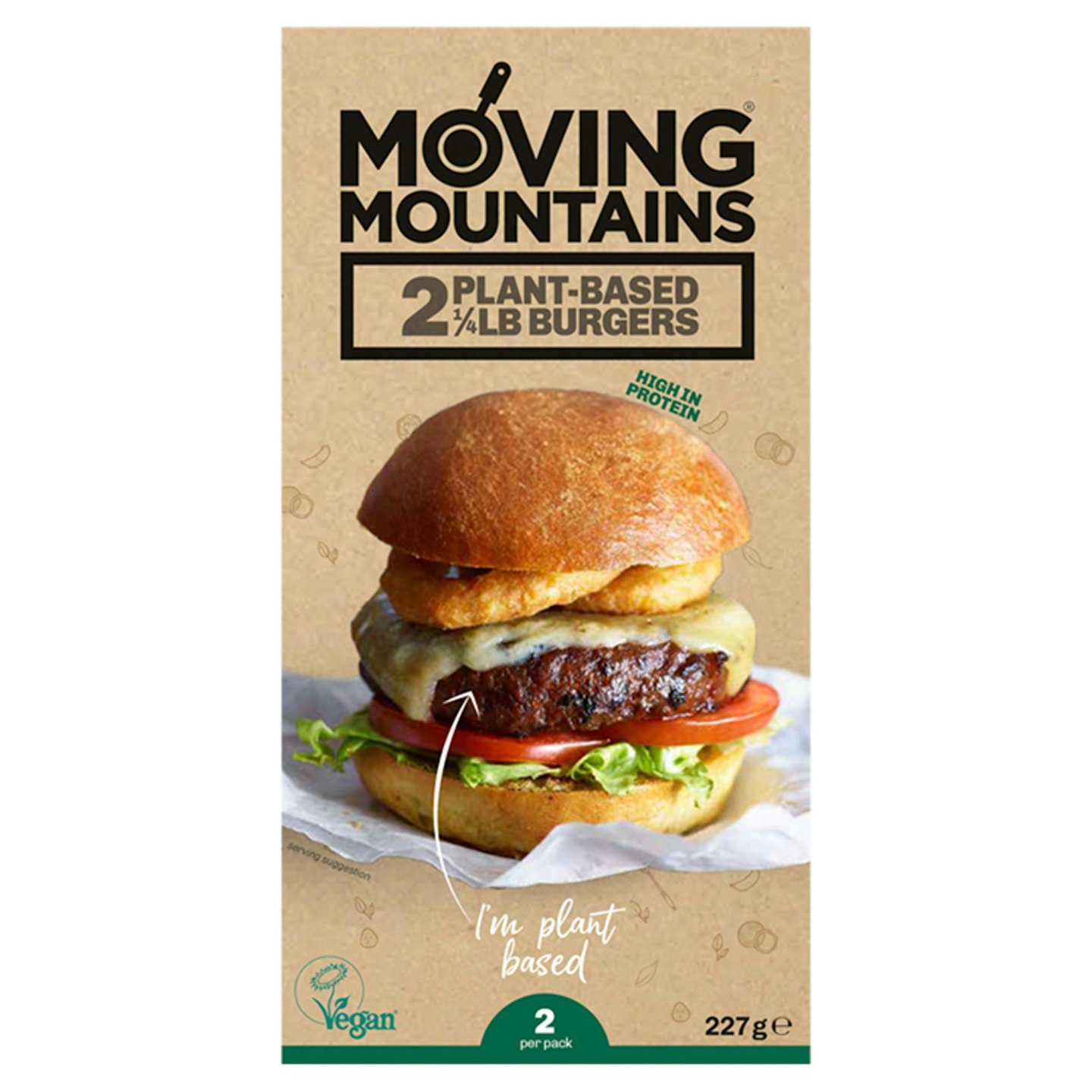 Moving Mountains 1/4lb Plant-Based Burgers