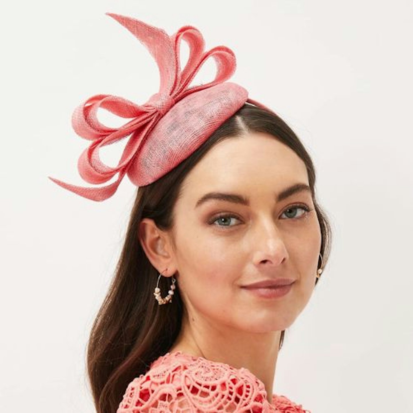 Bow Detail Pillbox Fascinator