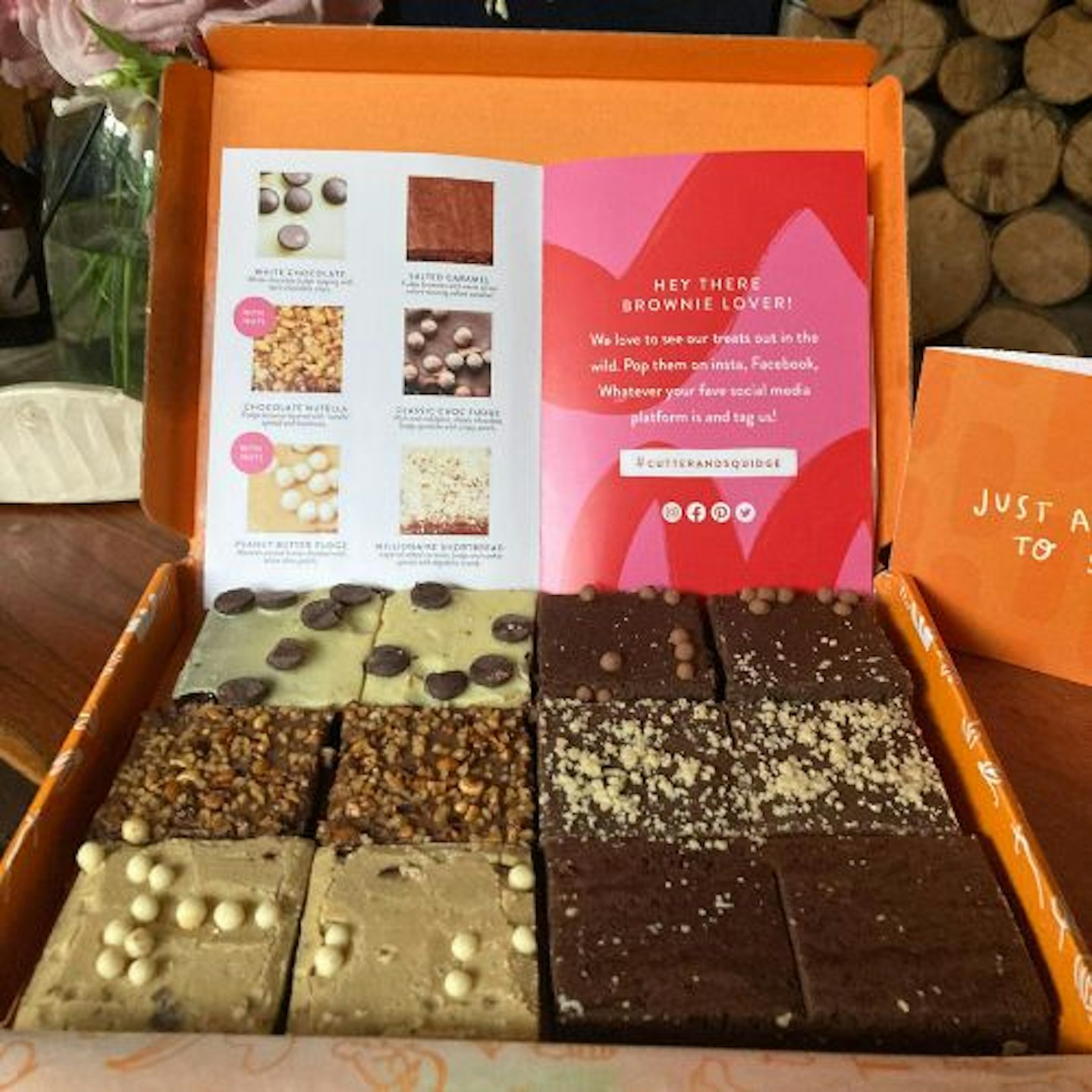 Cutter + Squidge Father's Day Mixed Mini Brownie Box