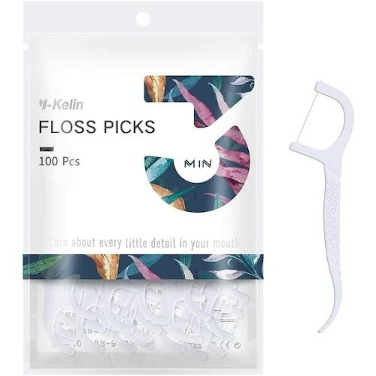 Dental Floss-100 Pcs Dental Floss Toothpick