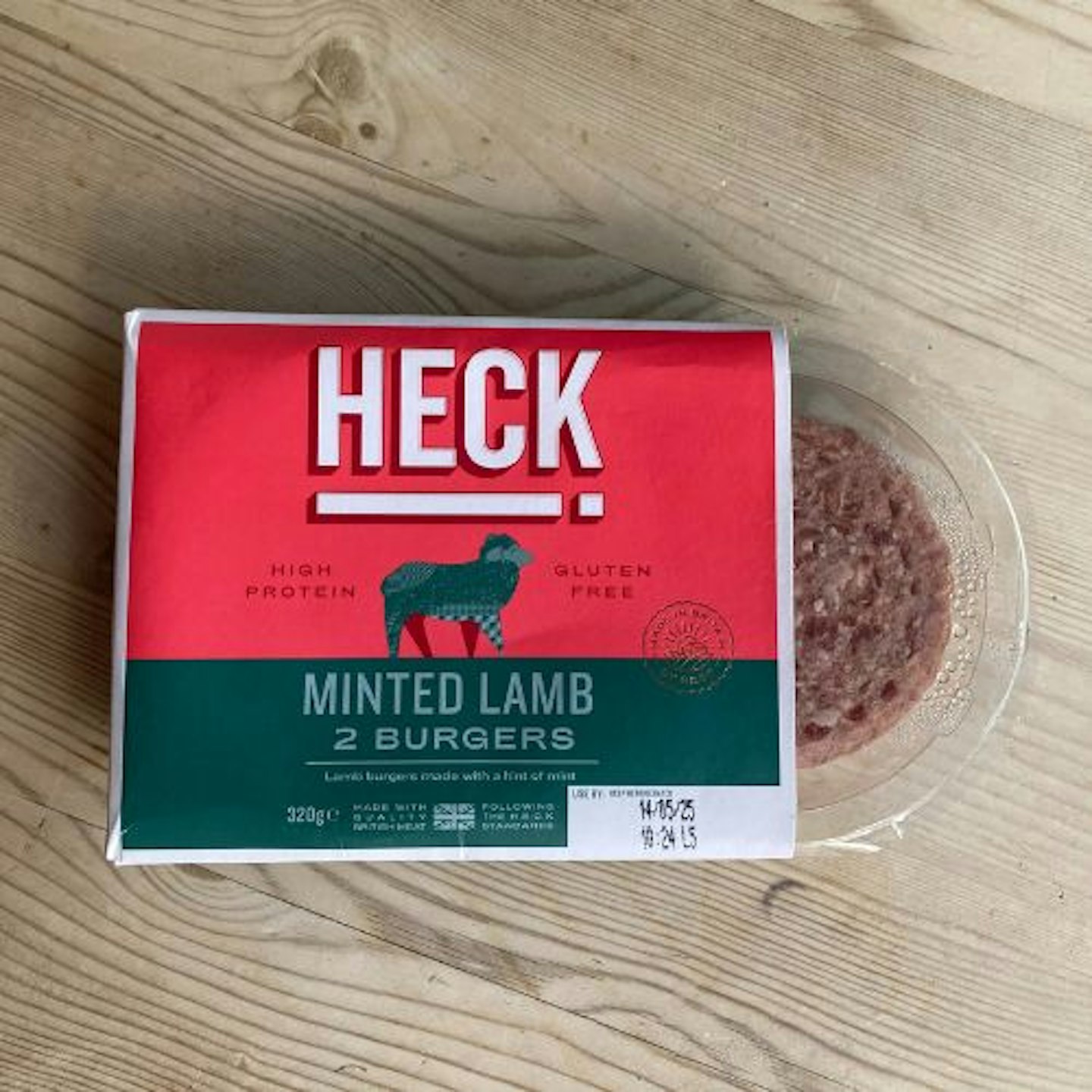 Heck Minted Lamb Burgers 2 pack