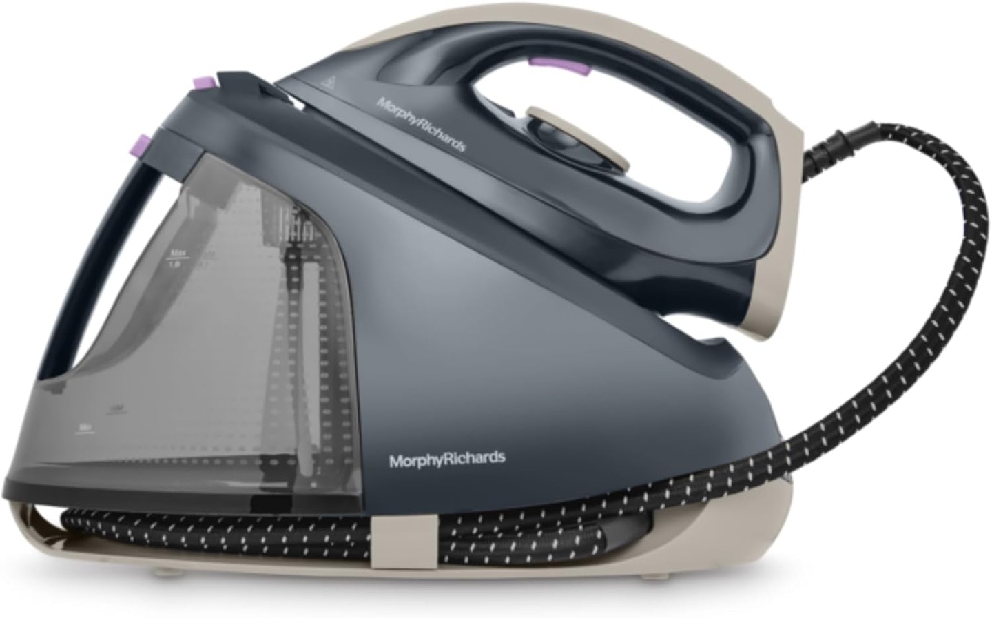 Morphy Richards Steam Iron and base in black 