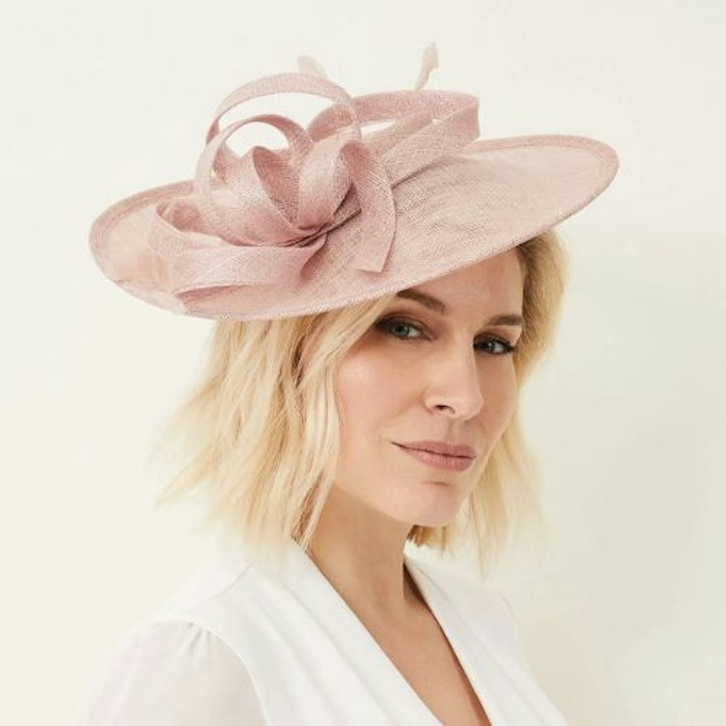 Roseville Twist Disc Fascinator