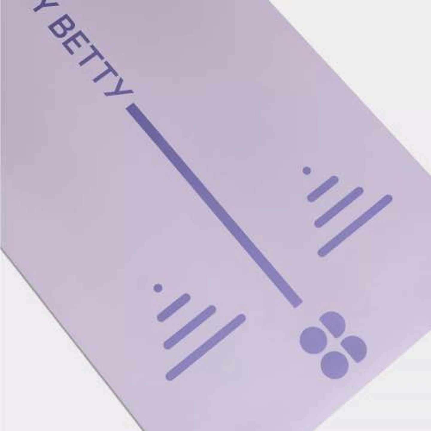 Sweaty Betty yoga mat in purple 