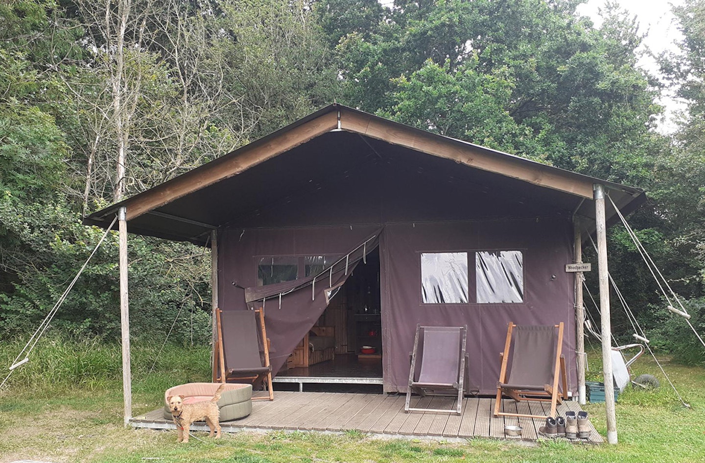 feather down farm glamping