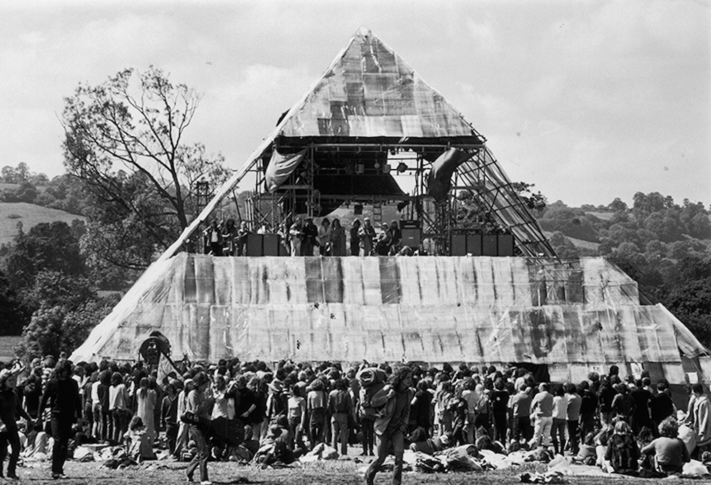 pyramid stage