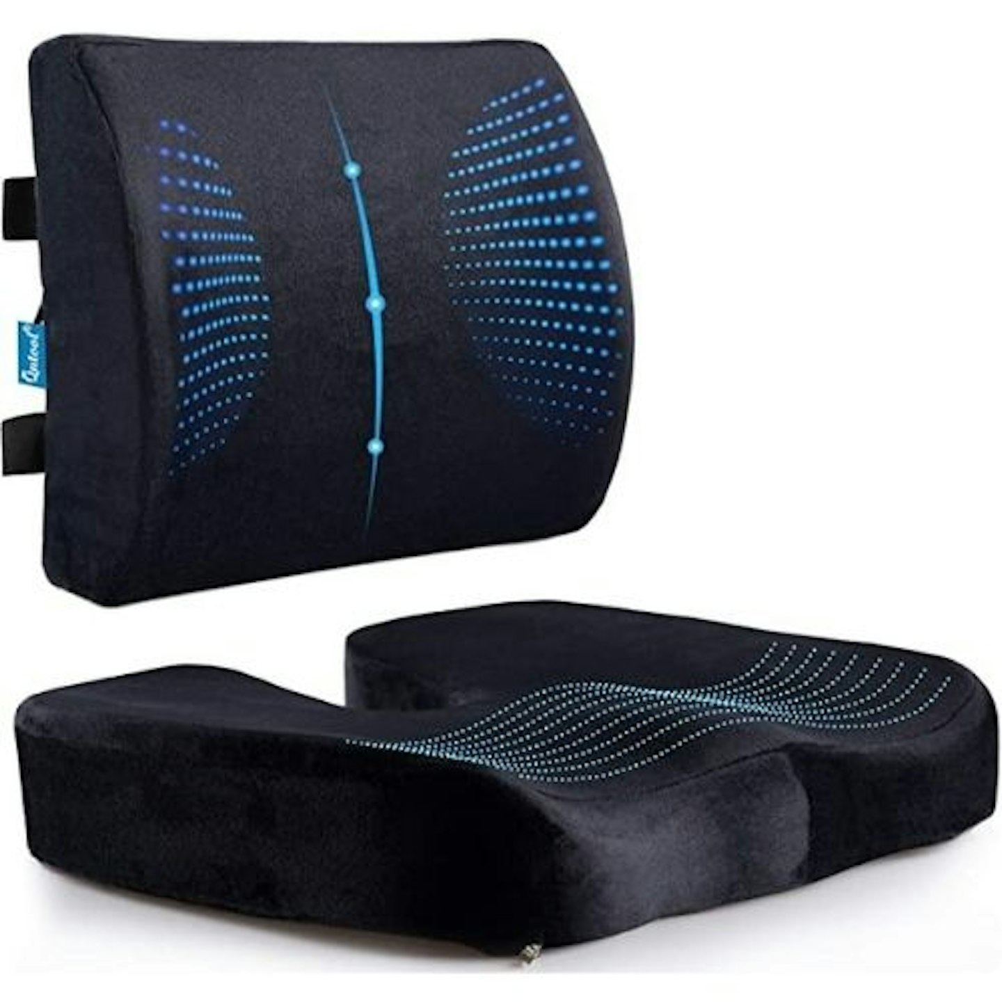 Coccyx-Seat-Cushion-Lumbar-Support-Pillow