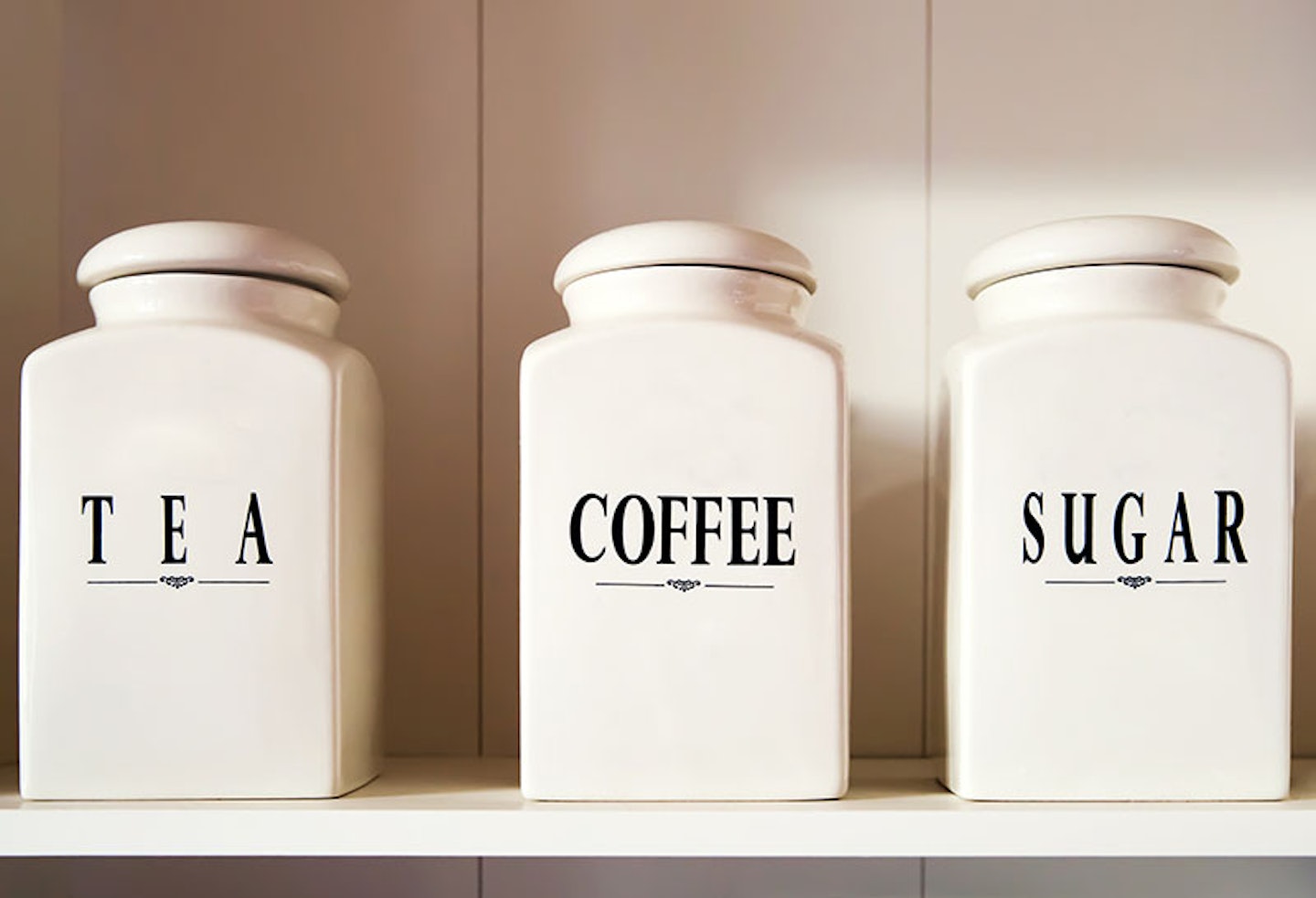 coffee tea sugar containers