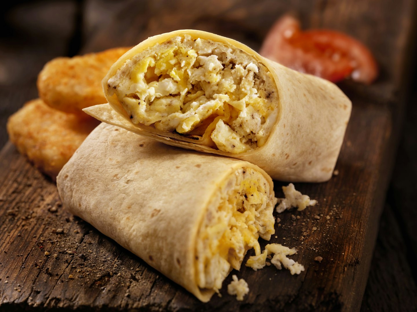 healthy breakfast burrito