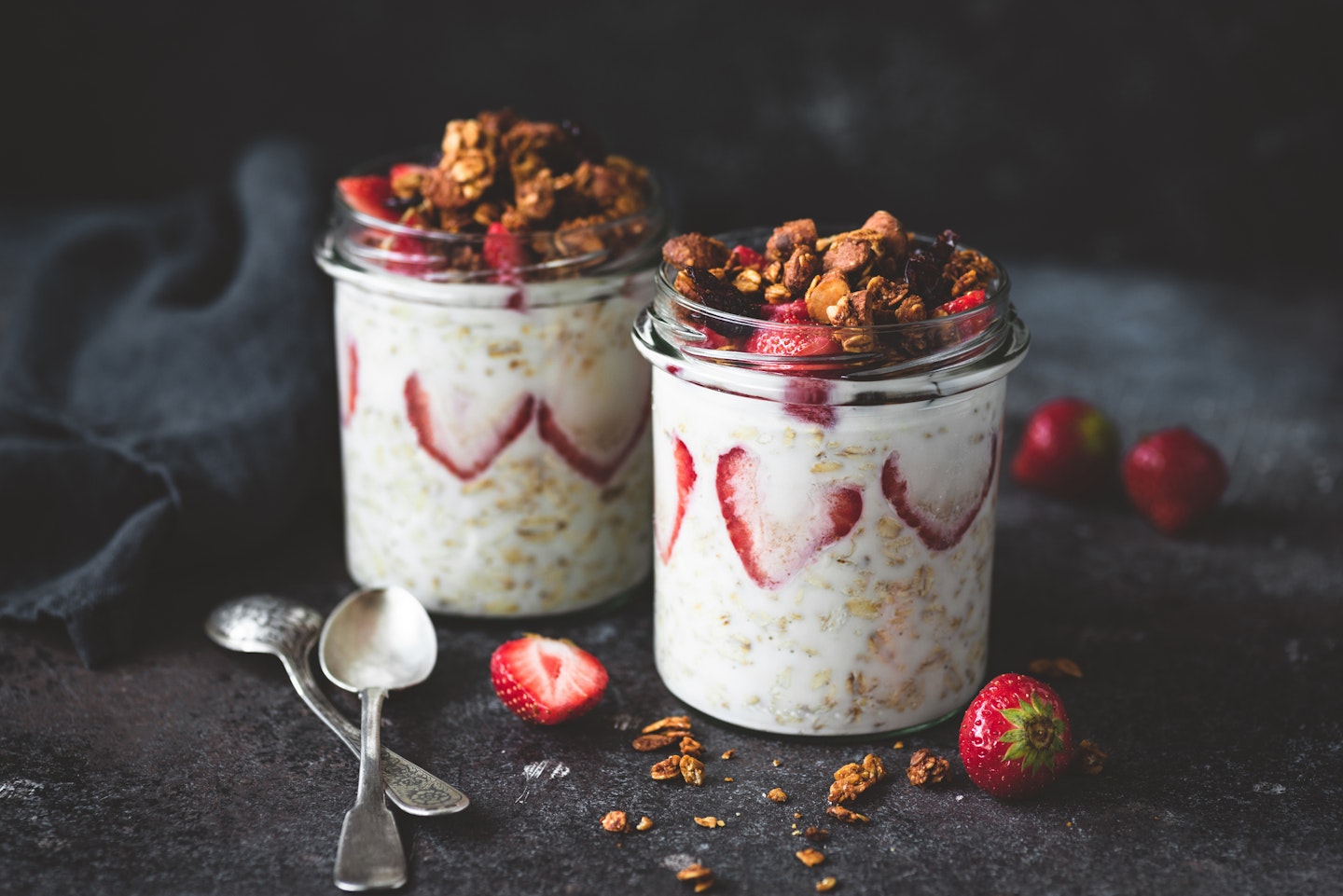 healthy breakfast overnight oats