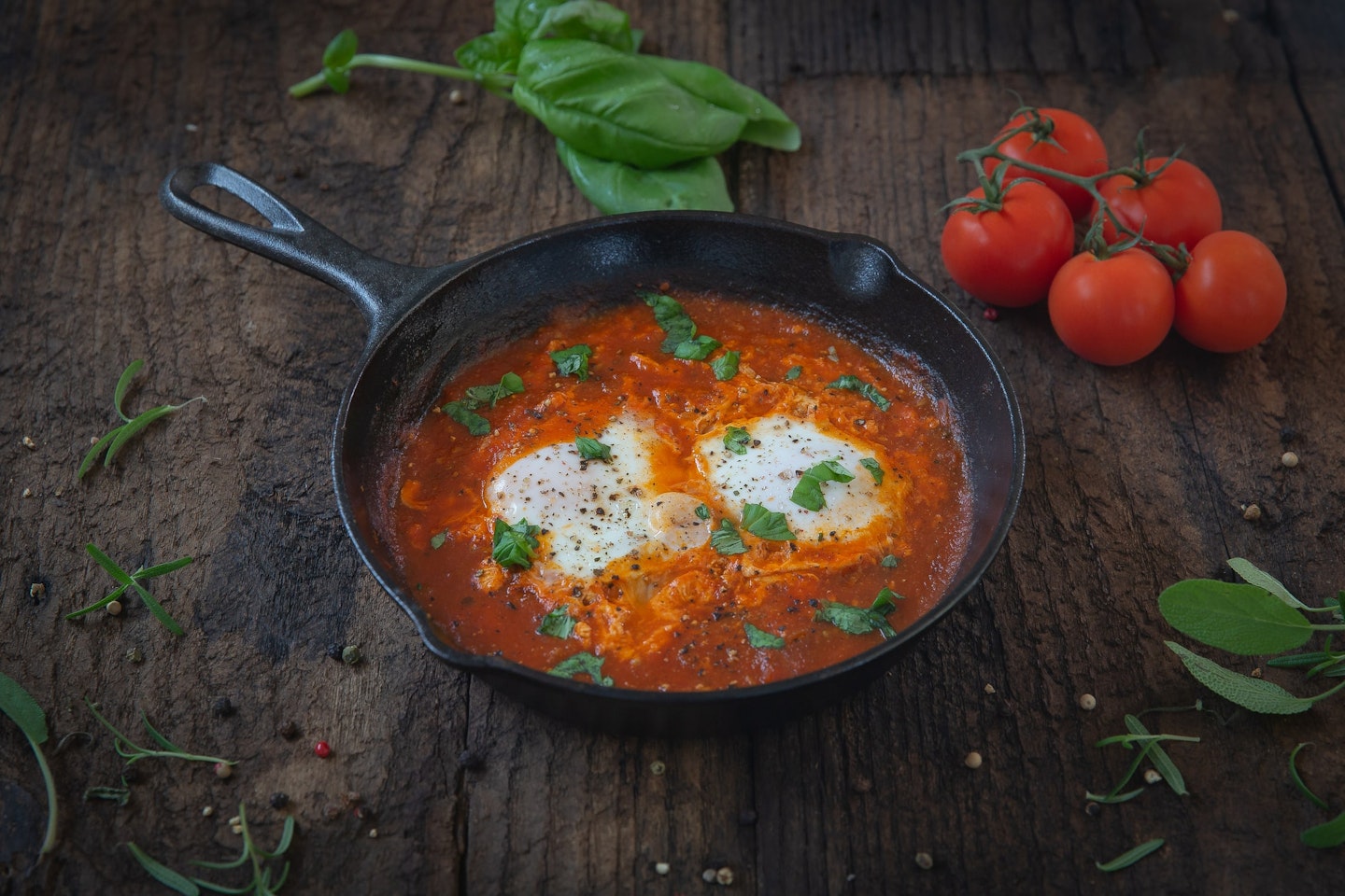 healthy breakfast shakshuka