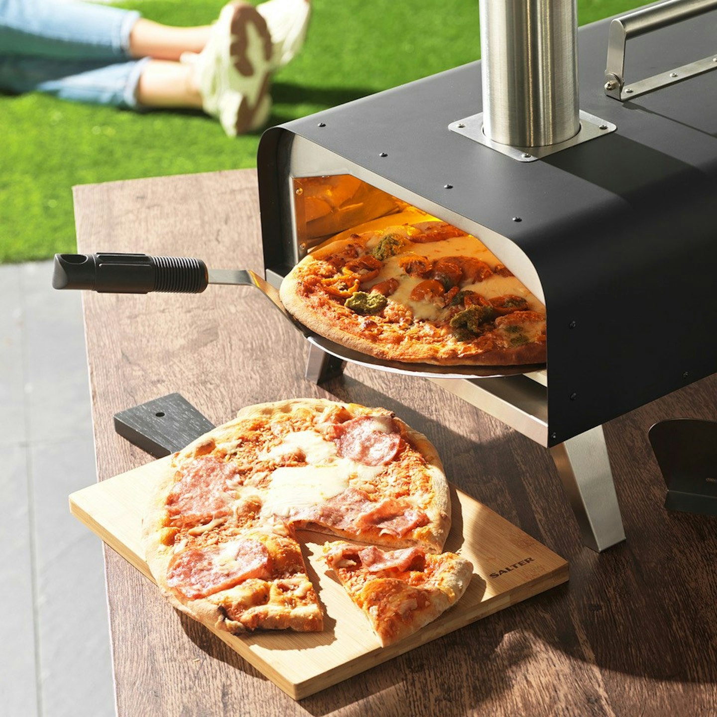 Salter Wood Pellet Portable pizza oven - Reviews